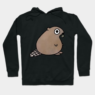 Round beaver Hoodie